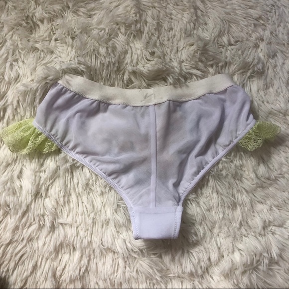 Free People Ivory Floral Panties - Picture 4 of 4